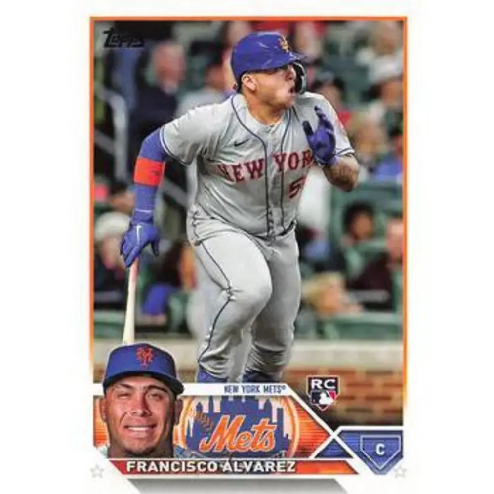 2023 Topps Francisco Alvarez RC #644 New York Mets